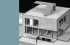 Modellfoto Einfamilienhaus Holzbau